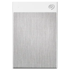 Seagate Ultra Touch 2TB External Hard Drive Portable HDD USB-C and USB 3.0, White (STHH2000402)
