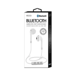 Sentry Wireless Bluetooth Stereo Headphones, Silver (BT879)
