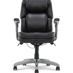 Serta AIR Bonded Leather Executive Chair, Black (CHR200100)