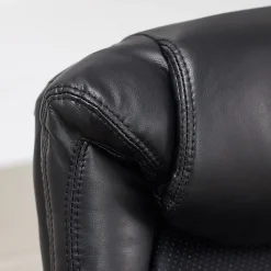 Serta AIR Bonded Leather Executive Chair, Black (CHR200100)