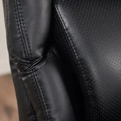 Serta AIR Bonded Leather Executive Chair, Black (CHR200100)