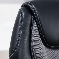 Serta Amplify Ergonomic Faux Leather/Mesh Swivel Executive Chair, Gray (43673A)