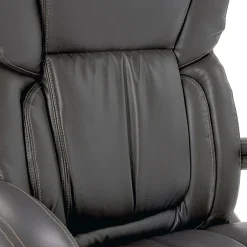 Serta Garret Ergonomic Bonded Leather Swivel Executive Chair, Harvard Gray (CHR200113)