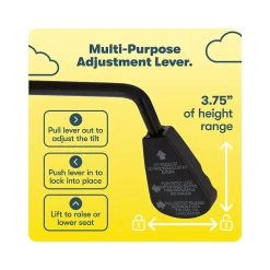 Serta Garret Ergonomic Bonded Leather Swivel Executive Chair, Cognac (43520D)