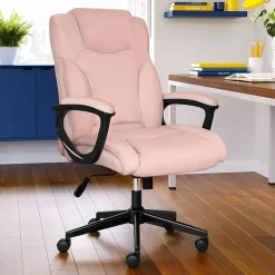 Serta Hannah II Fabric Executive Chair, Pink (43672G)