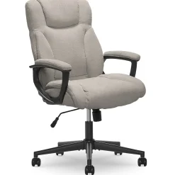Serta Hannah II Fabric Executive Chair, Gray (43672D)