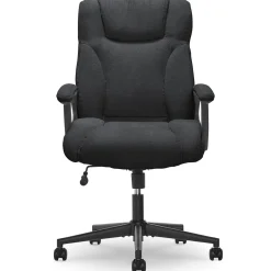 Serta Hannah II Fabric Executive Chair, Black (43672F)