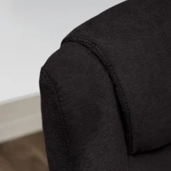 Serta Hannah II Fabric Executive Chair, Black (43672F)