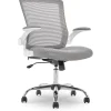 Serta Works Creativity Mesh Back Polyester Computer and Desk Chair, Gray (CHR10023B)