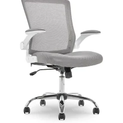 Serta Works Creativity Mesh Back Polyester Computer and Desk Chair, Gray (CHR10023B)