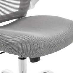 Serta Works Creativity Mesh Back Polyester Computer and Desk Chair, Gray (CHR10023B)