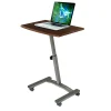 Seville Classics 33"H Adjustable Standing Workstation, Walnut (WEB162)