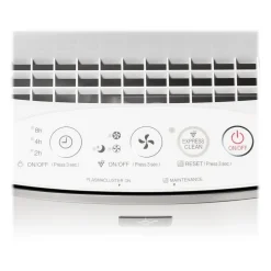 Sharp Plasmacluster True HEPA Console Air Purifier, 3-Speed, White (FP-K50UW)