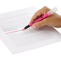 Sharpie Clear View Highlighter, Chisel Tip, Assorted, 3/Pack (1950748/2128214)