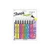 Sharpie Clear View Highlighter, Chisel Tip, Assorted, 8/Pack (1966798/2128218)