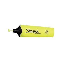 Sharpie Clear View Tank Highlighter, Chisel Tip, Yellow, Dozen (2128227/1897847)