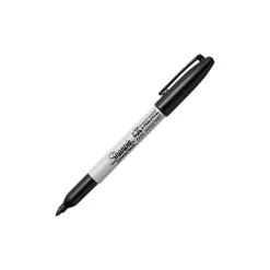 Sharpie Extreme Permanent Markers, Fine Tip, Black, 12/Pack (1927432)