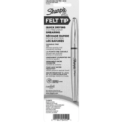 Sharpie Felt Pen, Fine Point, 0.4mm, Black Ink (1800702)