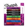 Sharpie Flip Chart Tank Permanent Marker, Bullet Tip, Assorted, 8/Pack (22480)