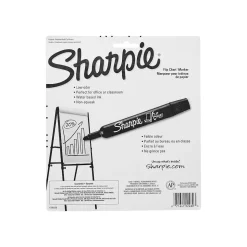 Sharpie Flip Chart Tank Permanent Marker, Bullet Tip, Assorted, 8/Pack (22480)