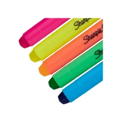 Sharpie Gel Stick Highlighter, Bullet Tip, Assorted, 5/Pack (1803277)