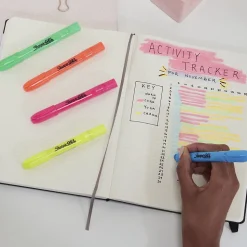 Sharpie Gel Stick Highlighter, Bullet Tip, Assorted, 5/Pack (1803277)