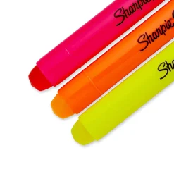 Sharpie Gel Stick Highlighter, Bullet Tip, Assorted Colors, 3/Pack (1780475)