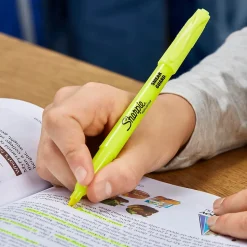 Sharpie Highlighter, Chisel Point, Assorted, 4/Pack (27174)