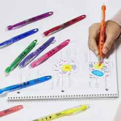 Sharpie Liquid Highlighter, Chisel Tip, Assorted, 10/Pack (24415PP)