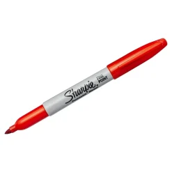 Sharpie Permanent Marker, Fine Tip, Red (30002)