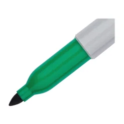 Sharpie Permanent Marker, Fine Tip, Green (30004)