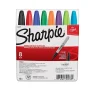 Sharpie Permanent Marker, Fine Tip, Assorted, 8/Pack (30078)