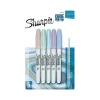 Sharpie Permanent Markers, Fine Tip, Mystic Gem Assorted Inks, 5/Pack (2136773)
