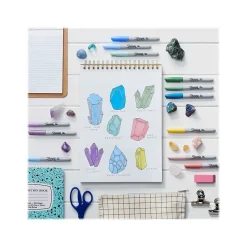 Sharpie Permanent Markers, Fine Tip, Mystic Gem Assorted Inks, 5/Pack (2136773)