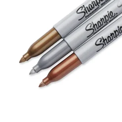 Sharpie Permanent Markers, Fine Tip, Assorted Metallic, 36/Pack (2003900)
