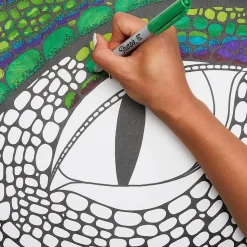 Sharpie Permanent Markers, Ultra Fine Tip, Assorted, 5/Pack (37675)