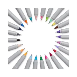 Sharpie Permanent Markers, Ultra Fine Tip, Assorted, 24/Pack (75847)