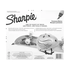 Sharpie Permanent Markers, Brush Tip, Assorted, 12/Pack (1810704)