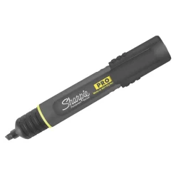 Sharpie PRO Permanent Markers, Chisel Tip, Black, 12/Pack (2018326A)