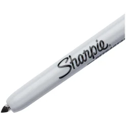 Sharpie Retractable Fine Point Permanent Markers, Black, 3 Pack