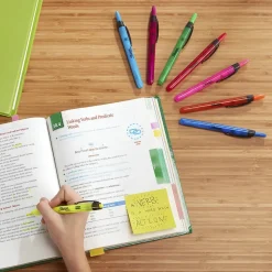 Sharpie Retractable Highlighter, Chisel Tip, Assorted, 8/Pack (28101)