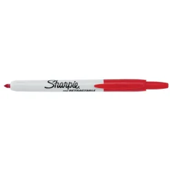 Sharpie Retractable Permanent Markers, Fine Tip, Assorted, 3/Pack (32726)