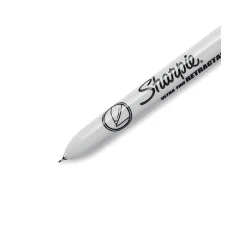 Sharpie Retractable Permanent Markers, Ultra Fine Tip, Red, 12/Pack (1735791)