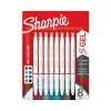 Sharpie S Gel Retractable Gel Pen, Medium Point, 0.7mm, Assorted Ink, 8/Pack (2208551)