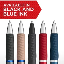 Sharpie S-Gel Metal RT Gel Pen, Medium Point, Black Ink, 4/Pack (2153578)