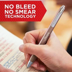 Sharpie S-Gel Metal RT Gel Pen, Medium Point, Black Ink, Dozen (2153580)