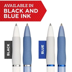 Sharpie S-Gel Retractable Gel Pen, Medium Point, Black Ink, 4/Pack (2126207)