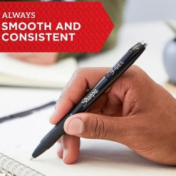 Sharpie S-Gel Retractable Gel Pen, Medium Point, 0.07mm, Blue Ink, 36/Pack (2208552)