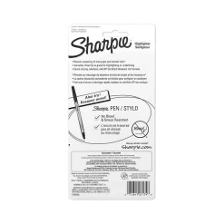 Sharpie Stick Highlighters, Chisel Tip, Assorted Colors, 4/Pack (2102110)
