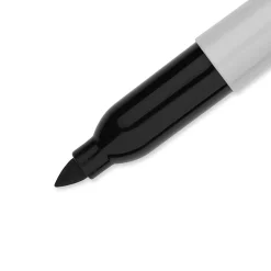 Sharpie Super Permanent Marker, Fine Tip, Black, Dozen (33001)